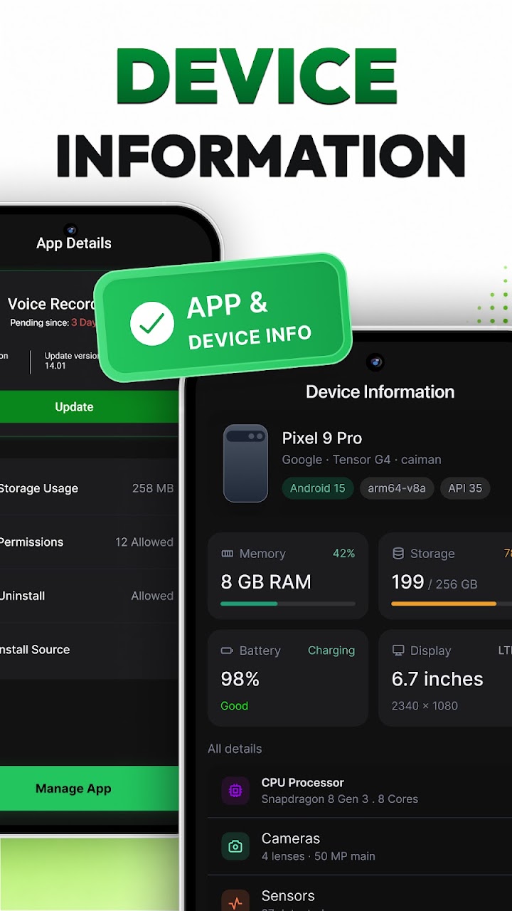 Update Software Check app screenshot